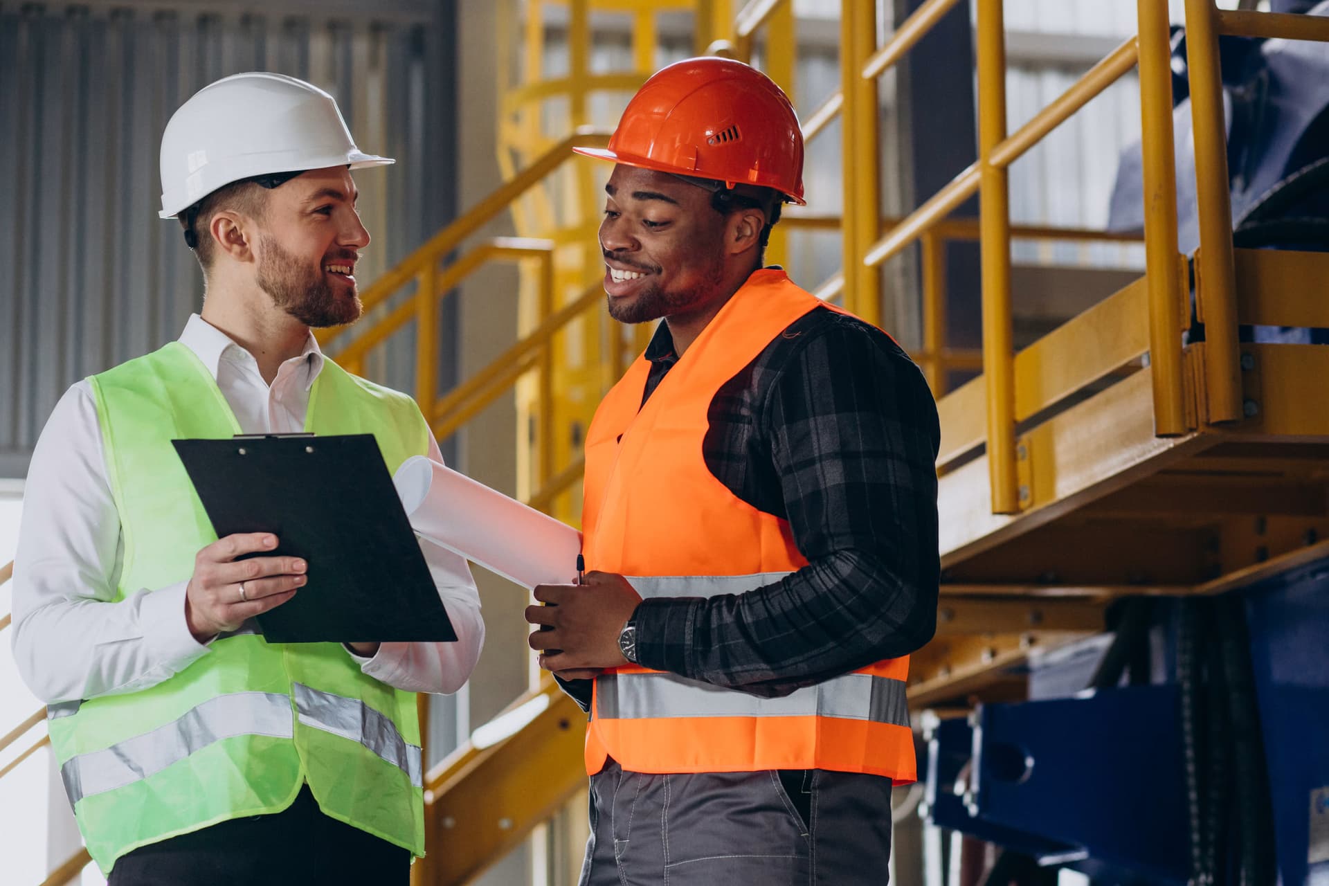Business professionals in consultation